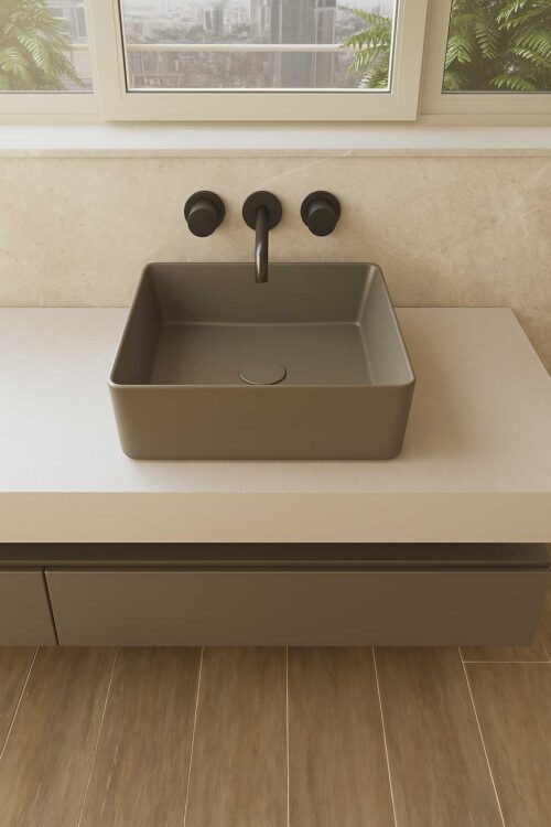 <b>Trace</b> | Lavabo de Apoyo - Colores Especiales - Imagen 2