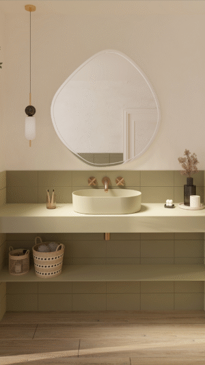 <b>Flow</b> | Lavabo de Apoyo - Colores a la Carta